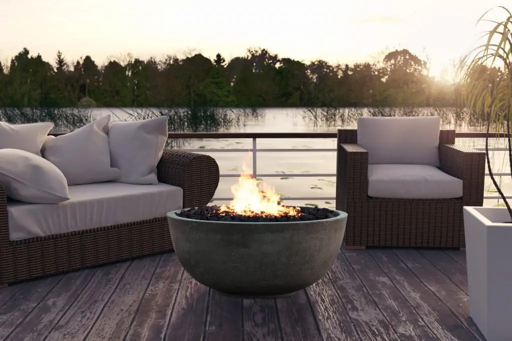 Fire Tables featuring XO appliances