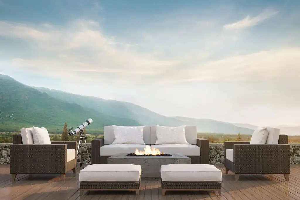 Fire Tables featuring XO appliances