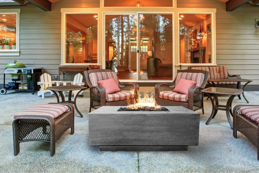 Fire Tables featuring XO appliances