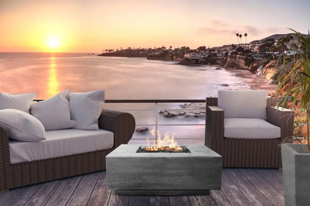 Fire Tables featuring XO appliances