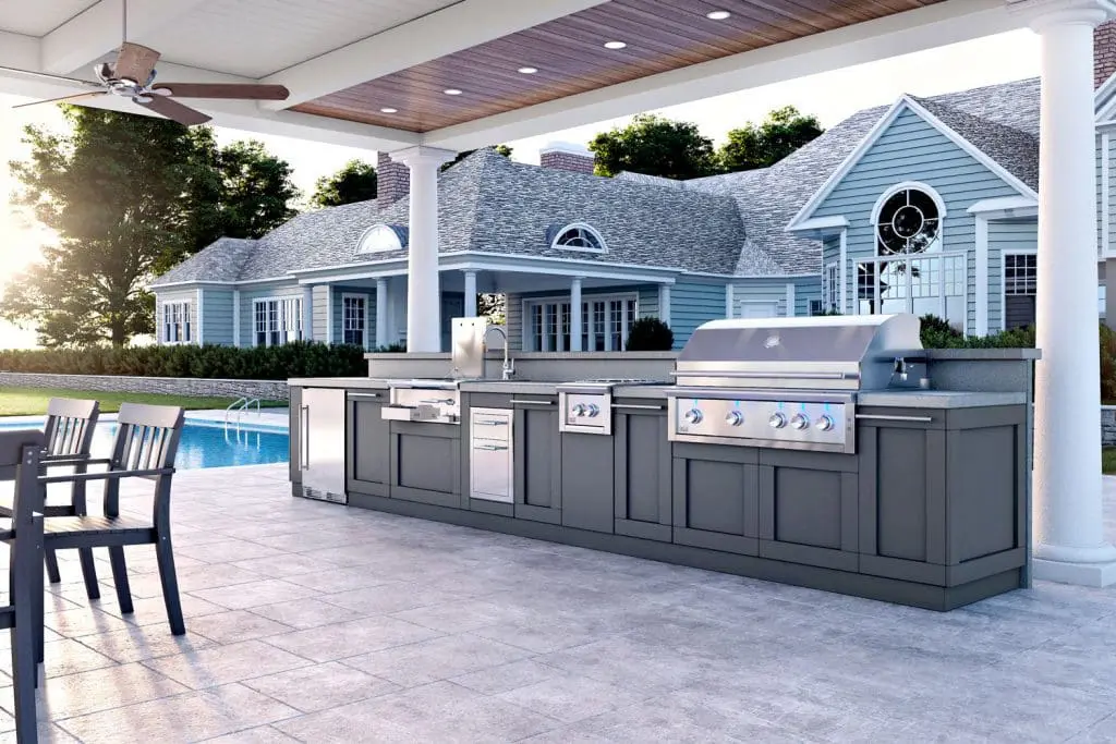 Outdoor Kitchens featuring XO appliances