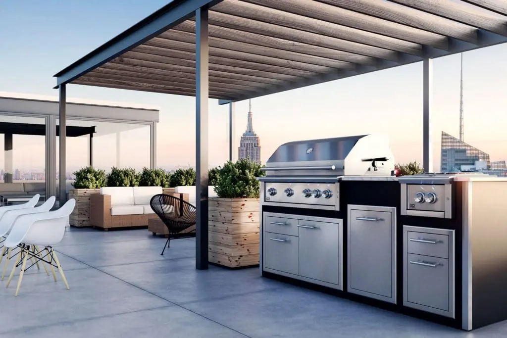 Outdoor Kitchens featuring XO appliances