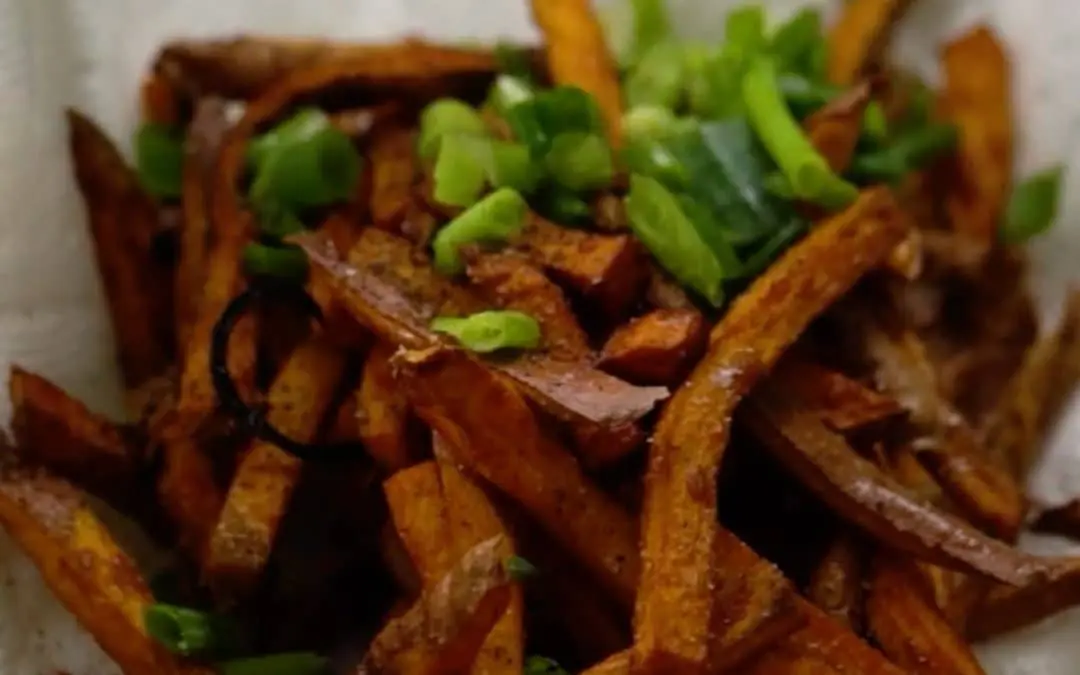 OUTDOOR “DOUBLE FRIED” SWEET POTATO FRIES