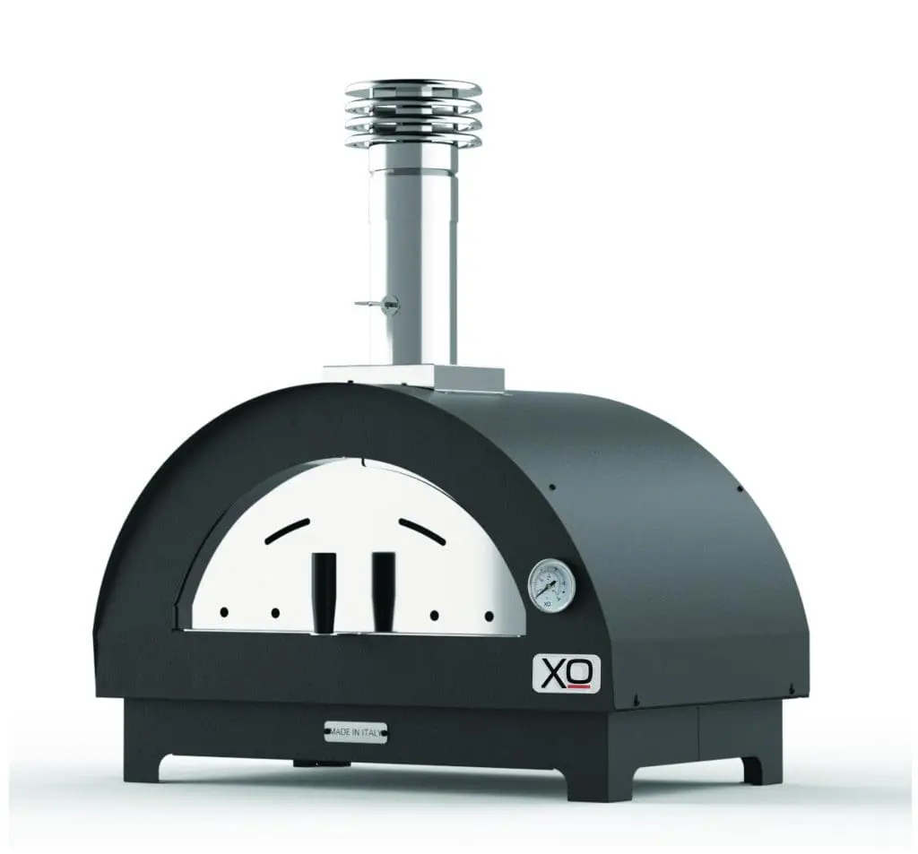 Countertop Wood-Fired Oven in Black