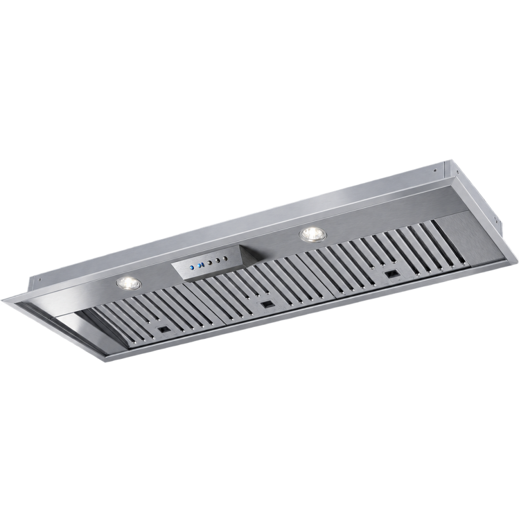 45" W 15" D 600/395 CFM Stainless Steel insert